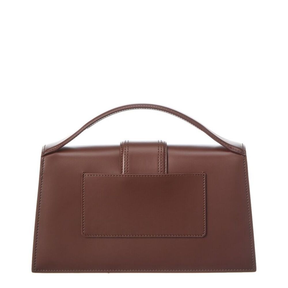 Jacquemus Le Grand Bambino Leather Shoulder Bag, Brown - Picture 2 of 5